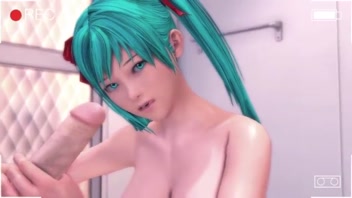 Miku Hatsune Steamy Bathroom Sex &lpar; Original Upload &rpar;