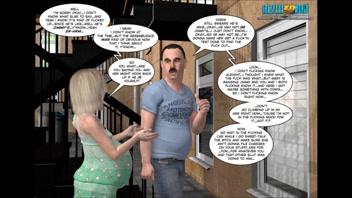 3D Comic The Fall of Innocence 1718