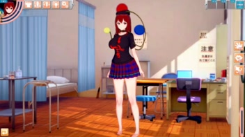 [Eroge Koikatsu!] Touhou Hecatia's Seductive Boob Play! 3DCG Anime Hentai