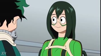Deku's Steamy Encounter with Froppy! 🔥🐸