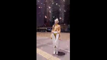 I&apos;m a tour guide showing goods in the middle of a cold autumn night&period;