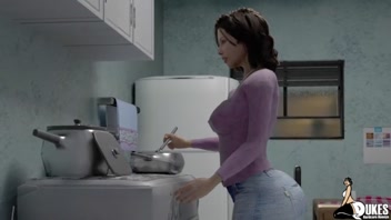 Thick latina step mom get her ass SMASHED by &apos;s friend