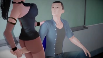 Steamy Lesson with Seductive Anime Sensei!