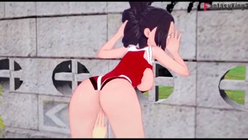 Momo Yaoyorozu's Steamy Street POV Action! | My Hero Academia Hot Clip