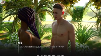 Taboo Uni #94 - Busty Emo Babe Seduced by Inked Ebony Hottie