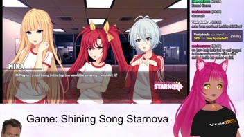 VTuber LewdNeko's Steamy Aki Route in Shining Song Starnova Pt.4