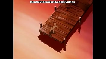 Anime fuck in a boat