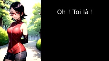Seductive Sarada & Sakura Futanari PissPlay AssPlay JOI!