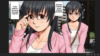 Hentai manga - AI Generated perverted cosplay girl&period;