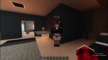 Gothic girl can&apos;t control herself and fucks me sensually &sol; Minecraft Jenny Mod