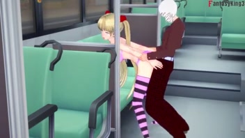 Airi Akizuki Fucking naked on the bus &vert; 3 &vert; Oni chichi &vert; ahegao cute blonde step public &vert; Full And POV on Sheer and PTRN&colon; Fantasyking3