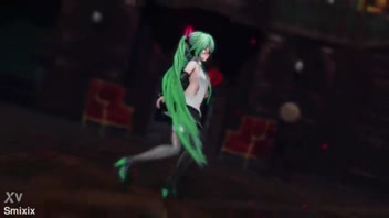 Miku Hatsune Undress Dance Hentai Pussy Plug Toy Reversible Campaign Song MMD 3D Green Hair &lpar;CLIP&rpar;