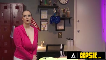 OOPSIE - Huge Tits Therapists Codi Vore And Amber Alena Get Titty Fucked By Hot Jock&excl; FFM THREESOME&excl;