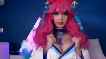 Ahri Spirit Blossom Craves Steamy Action - Purple Bitch Heat!