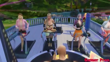 Ecchi Anime Ep 12: Master Roshi's Steamy Anal Training Session!