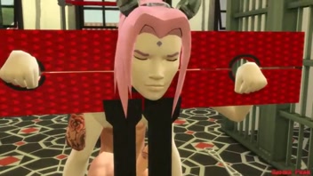 Sakura's Wedding Scandal: Naruto Hentai Bondage Betrayal!