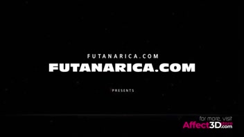 Futanari teacher fucking her student in the toilet in a 3d animation