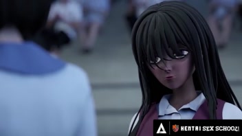 Hentai University: Naughty Babes Suck in Public! Epic Creampie Blast!