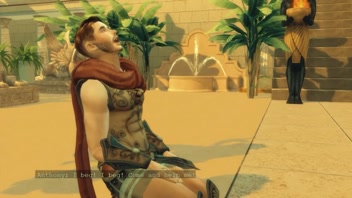 Sims 4&period; Tomb Raider Parody&period; Part 3 - Antony and Isis