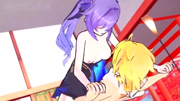 Keqing's Lantern Rite Seduction - Genshin Impact Hardcore Passion