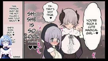 Futanari Monster Goddess Dominates Innocent Magical Girl!